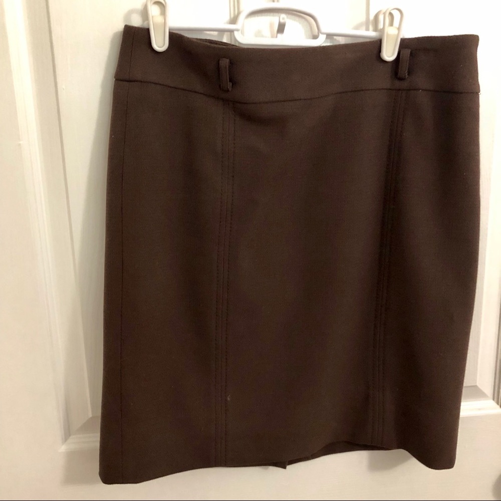 Ann Taylor Loft Brown Skirt - Picture 3 of 7